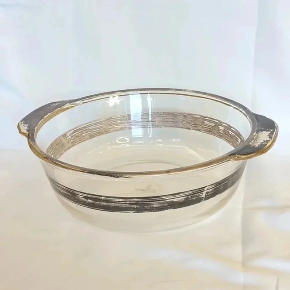Vintage Anchor Hocking - Fire King signed 2 quart covered casserole dish #448 - Picture 4 of 8